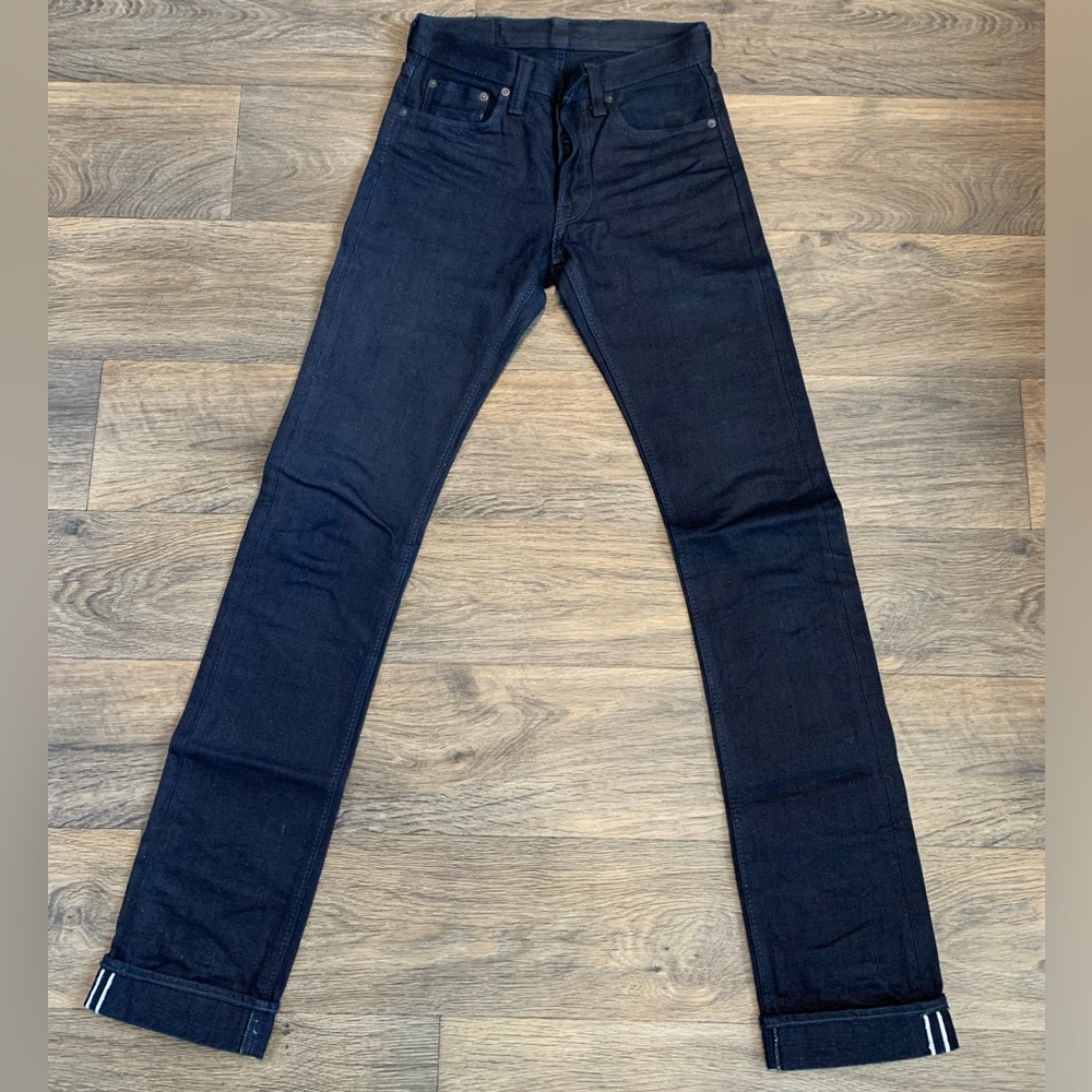 Pure Blue Japan/ Syoaiya Co. XX-007 Double Indigo Slim Straight Raw